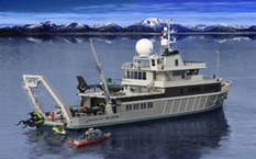 SSV submarine support vessel for sale